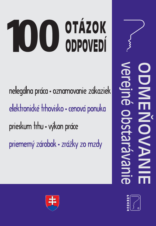 100 otzok o odpoved - Odmeovanie - verejn obstarvanie