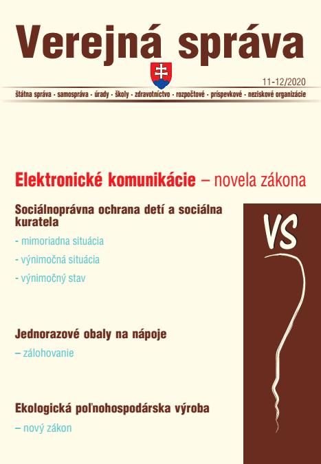 Verejn sprva . 11-12 - Elektronick komunikcie