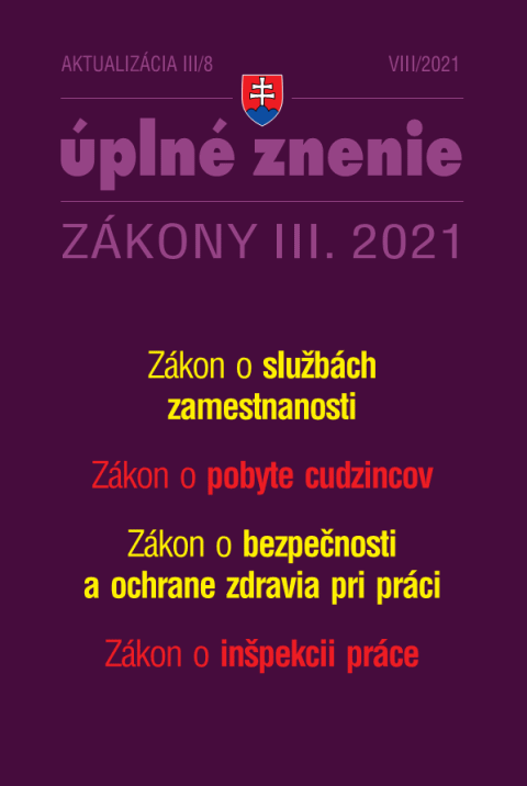 Aktualizcia III/8 - Zamestnanos