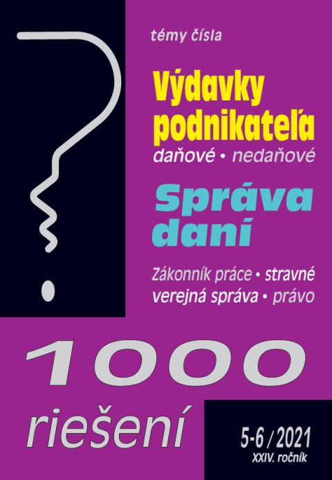 1000 rieen . 5-6 - Daov vdavky podnikatea