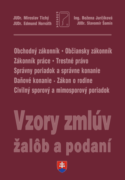 Vzory zmlv, alb a podan 2022