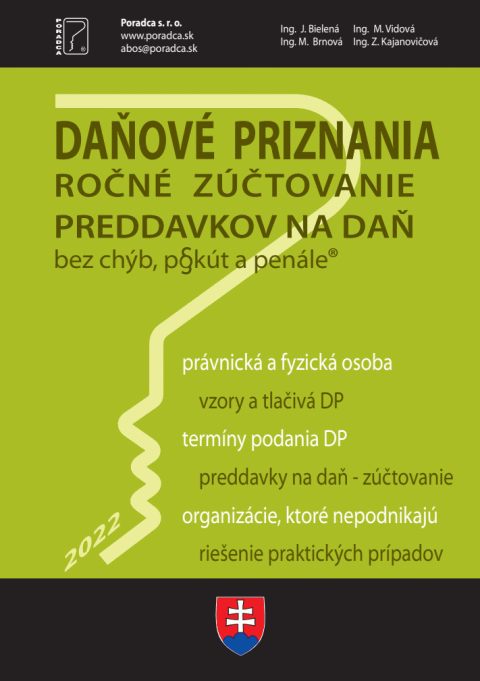 Daov priznania 2022 + vyplnen vzory a tlaiv
